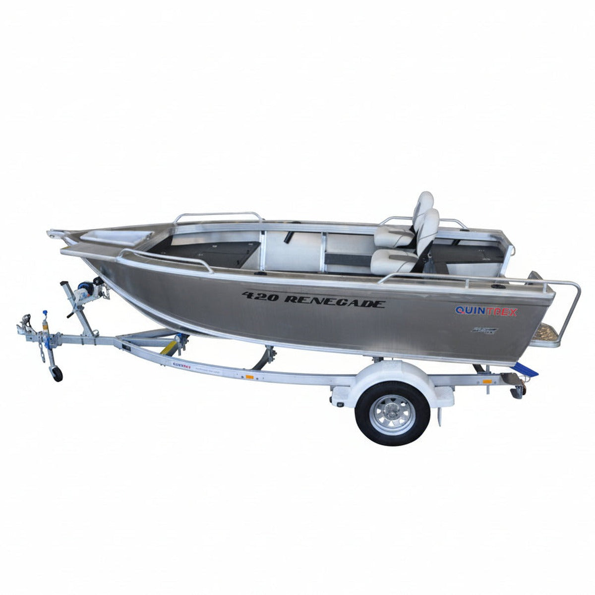 Quintrex Renegade Tiller Steer 420