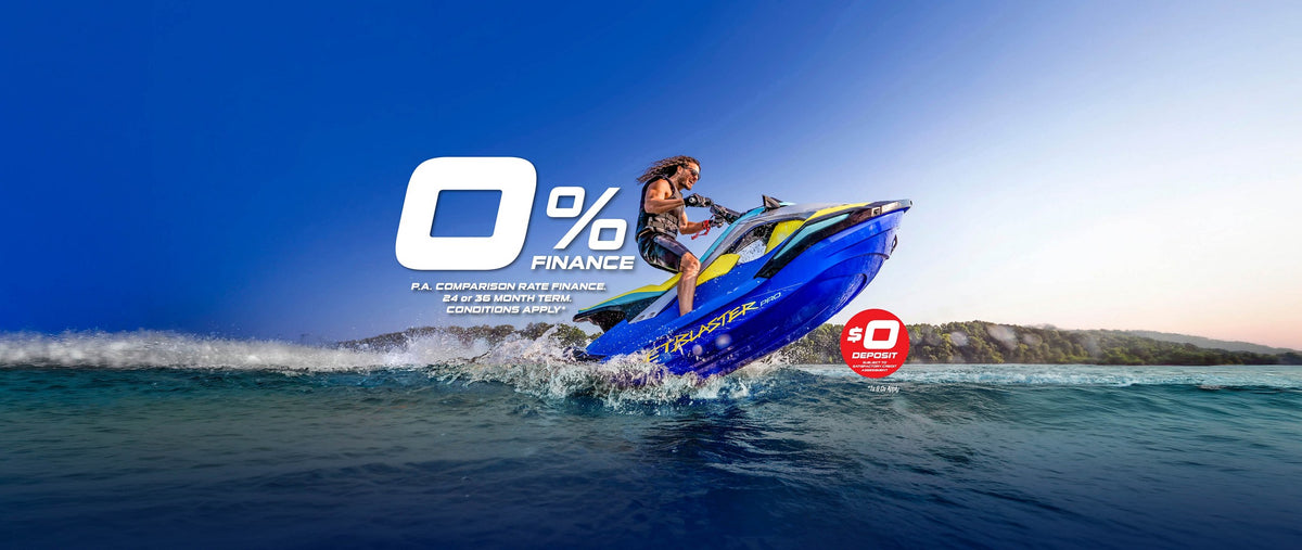 Yamaha 0% finance on new WaveRunners - 24 or 36 month term, $0 deposit
