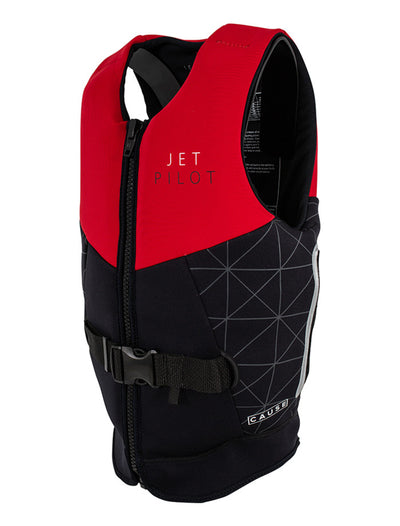 CAUSE F/E LADIES NEO VEST - RED/BLACK