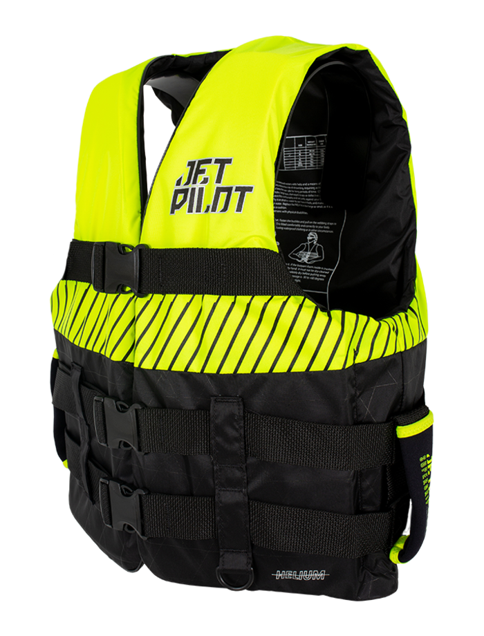 HELIUM F/E MENS NYLON VEST - BLACK/YELLOW