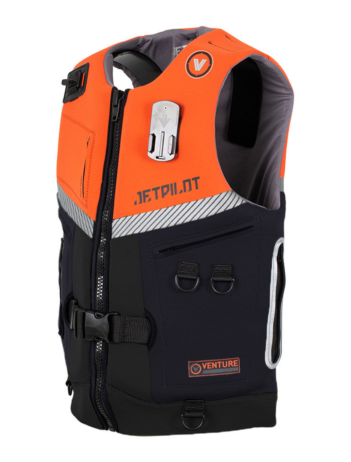 VENTURE MENS NEO VEST - ORANGE/BLACK